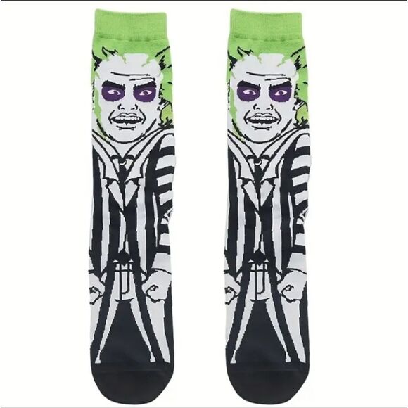 Unisex Beetlejuice Socks - Picture 1 of 3